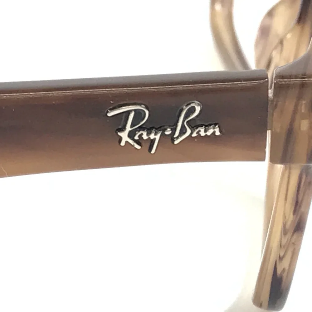 Ray-Ban Eyeglasses Frames RB5280 5135 Brown Horn Cat Eye Full Rim 53-16-140